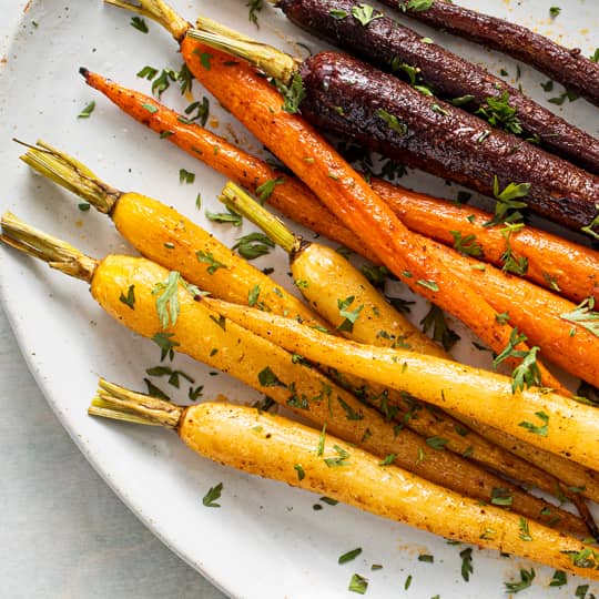 KidFriendly Spice Roasted Carrots Recipe America's Test Kitchen Kids